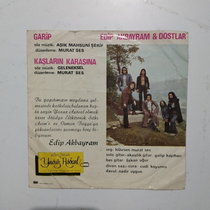Edip AKBAYRAM DOSTLAR Zalim zalim - kahpe felek - Görsel 3